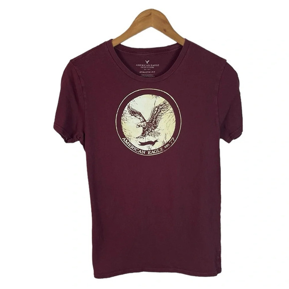 TS403 Mens American Eagle Outfitters Athletic Fit Graphic T Shirt S - Picture 1 of 4